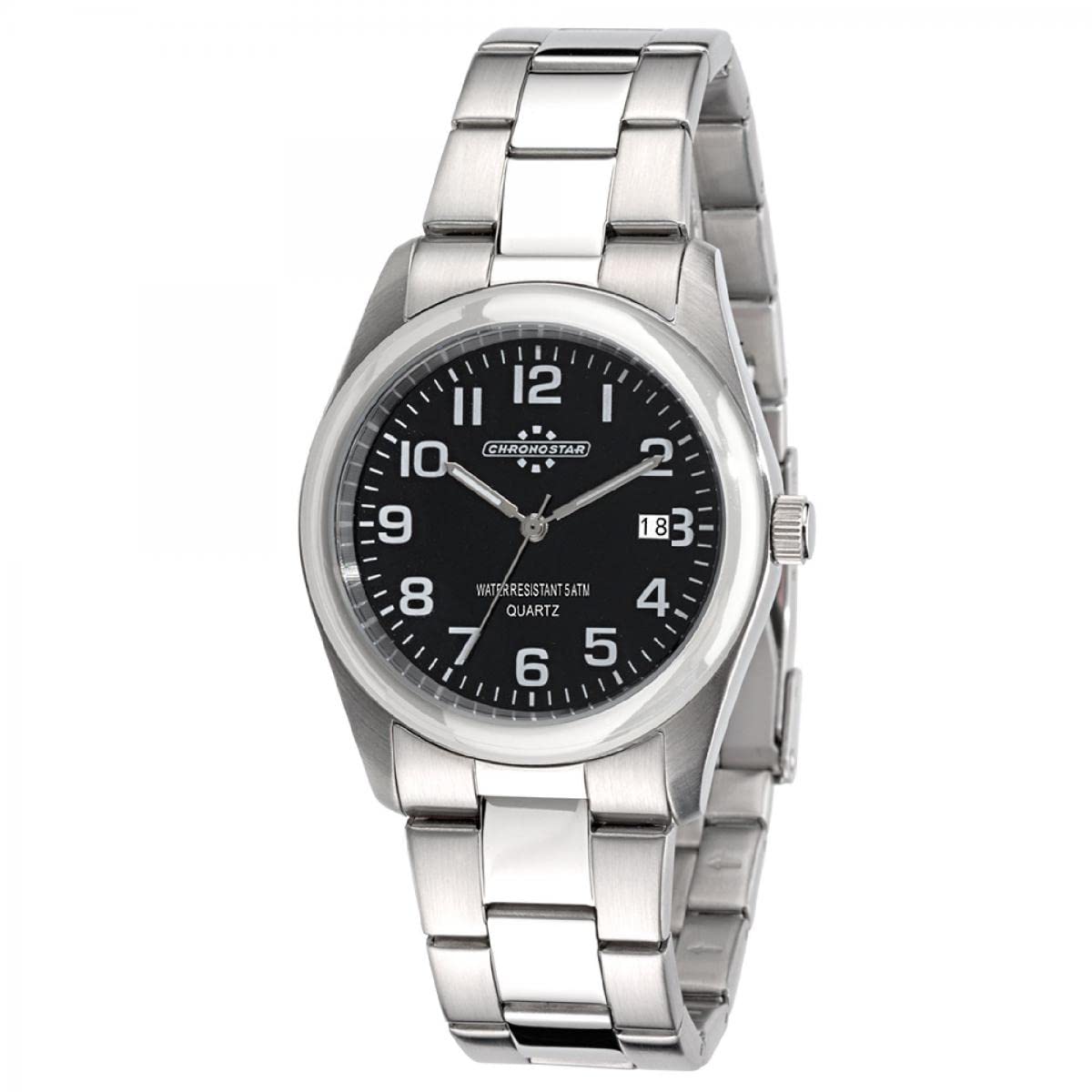 Watches Herren-Armbanduhr Slim Analog Quarz Edelstahl R3753100001
