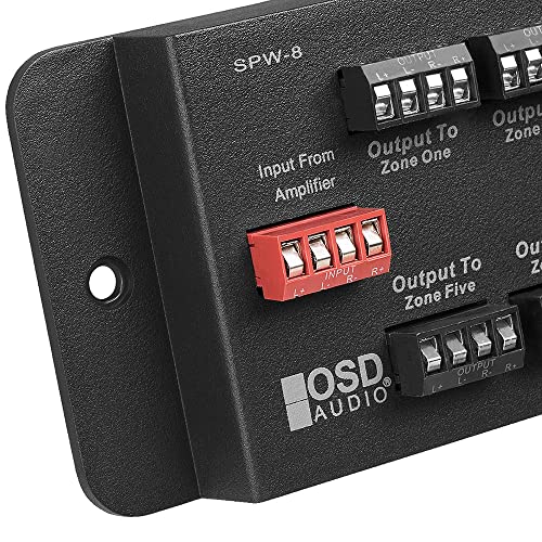 OSD Audio Complete Zone Control Bundle: 8 SVC100 Volume Adjusters + SPW8 Distribution Panel - Thumbnail 7