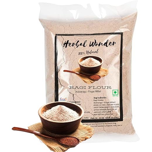 Herbal Wonder Ragi Flour 5 Kg