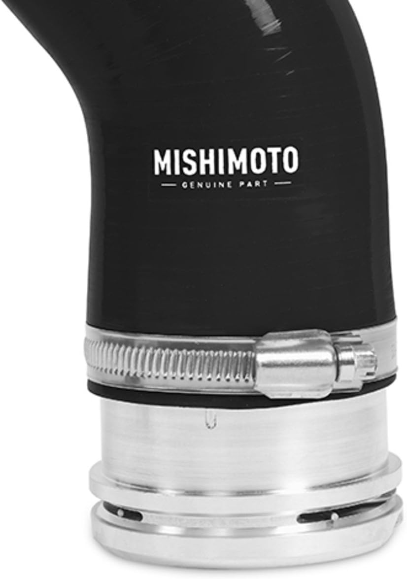Mishimoto MMHOSE-F2D-08BK Silicone Radiator Hose Kit Compatible With Ford 6.4 Powerstroke 2008-2010 Black