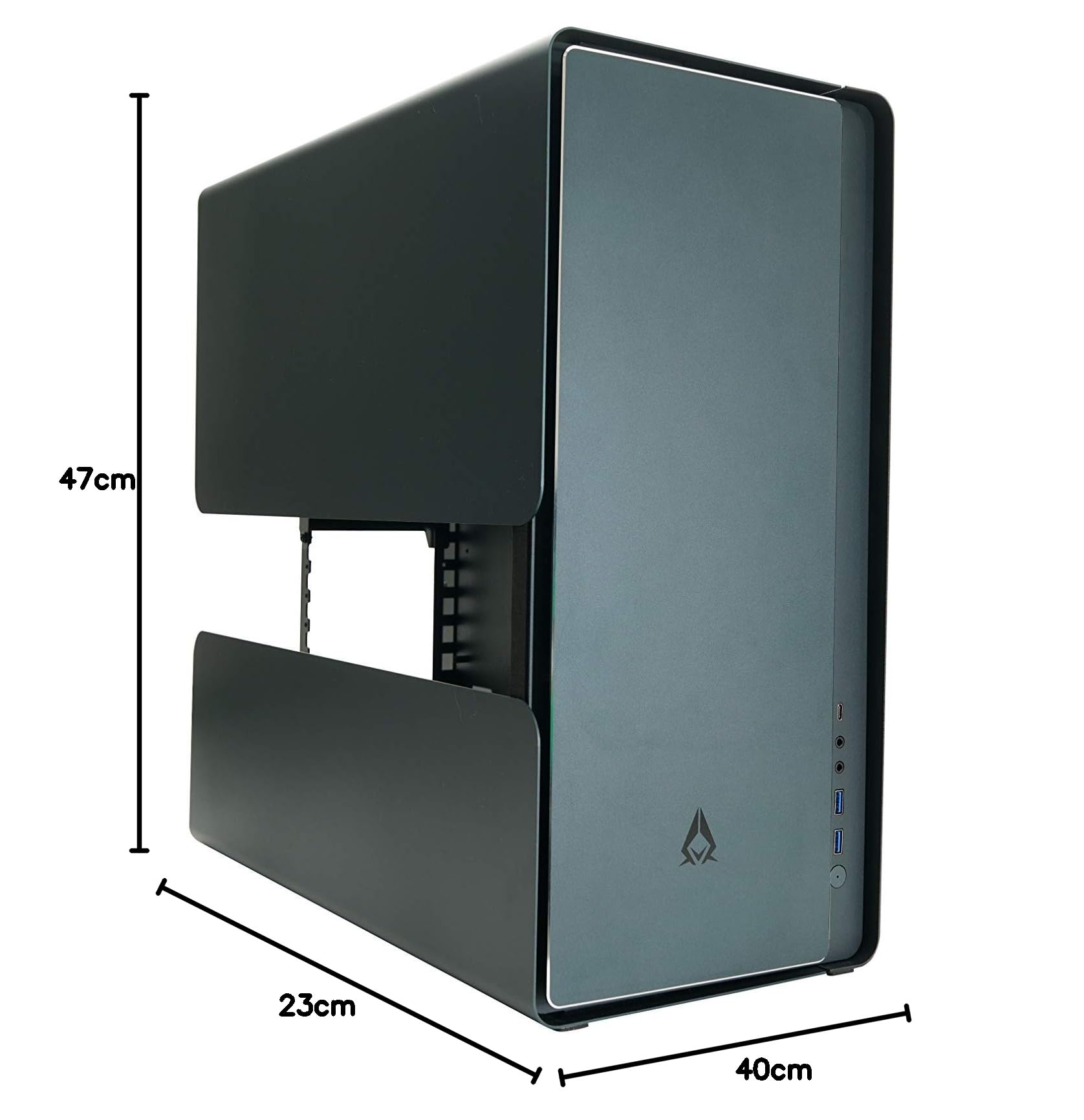 CAJA PC AZZA CAST 808B GAMING MIDITOWER NEGRO