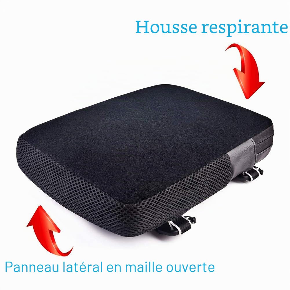 Coussin Selle Moto,Selle Moto, Coussin de Moto, Universel Cruiser Siège Air Moto Coussin d'air Moto pour Sport Touring pour Yamaha Honda Suzuki Kawasaki Ducati Aprilia (S 29,2 x 22,9CM)