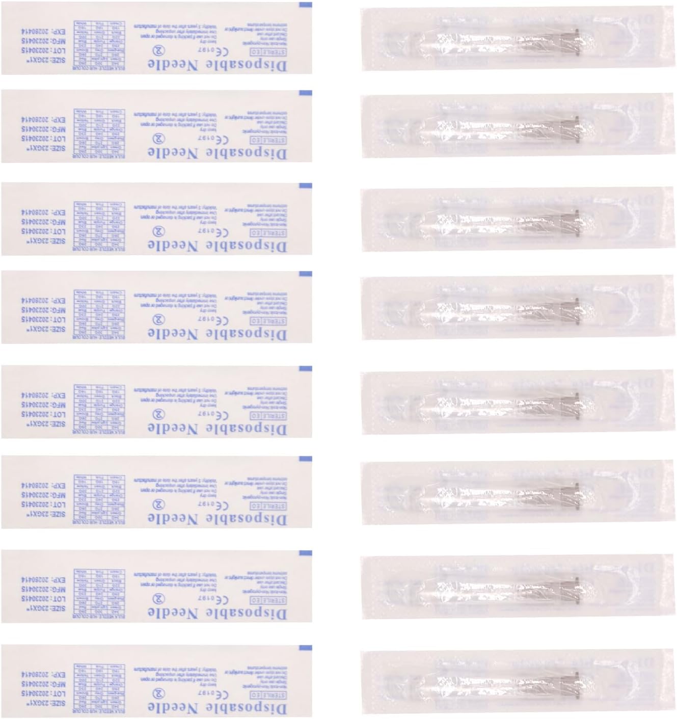 27 Gauge 1/2 Inch Needle,100 PCS Luer Lock Industrial Dispensing Accessories Needles,Individually Wrapped