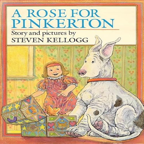 Rose for Pinkerton Audiolibro Por Steven Kellogg arte de portada
