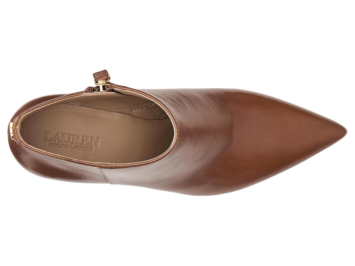 【LAUREN RALPH LAUREN】 バーニッシュド レザー ブーティ ‐2色 Amazon.com | Lauren Ralph Lauren Women's Lizie Burnished