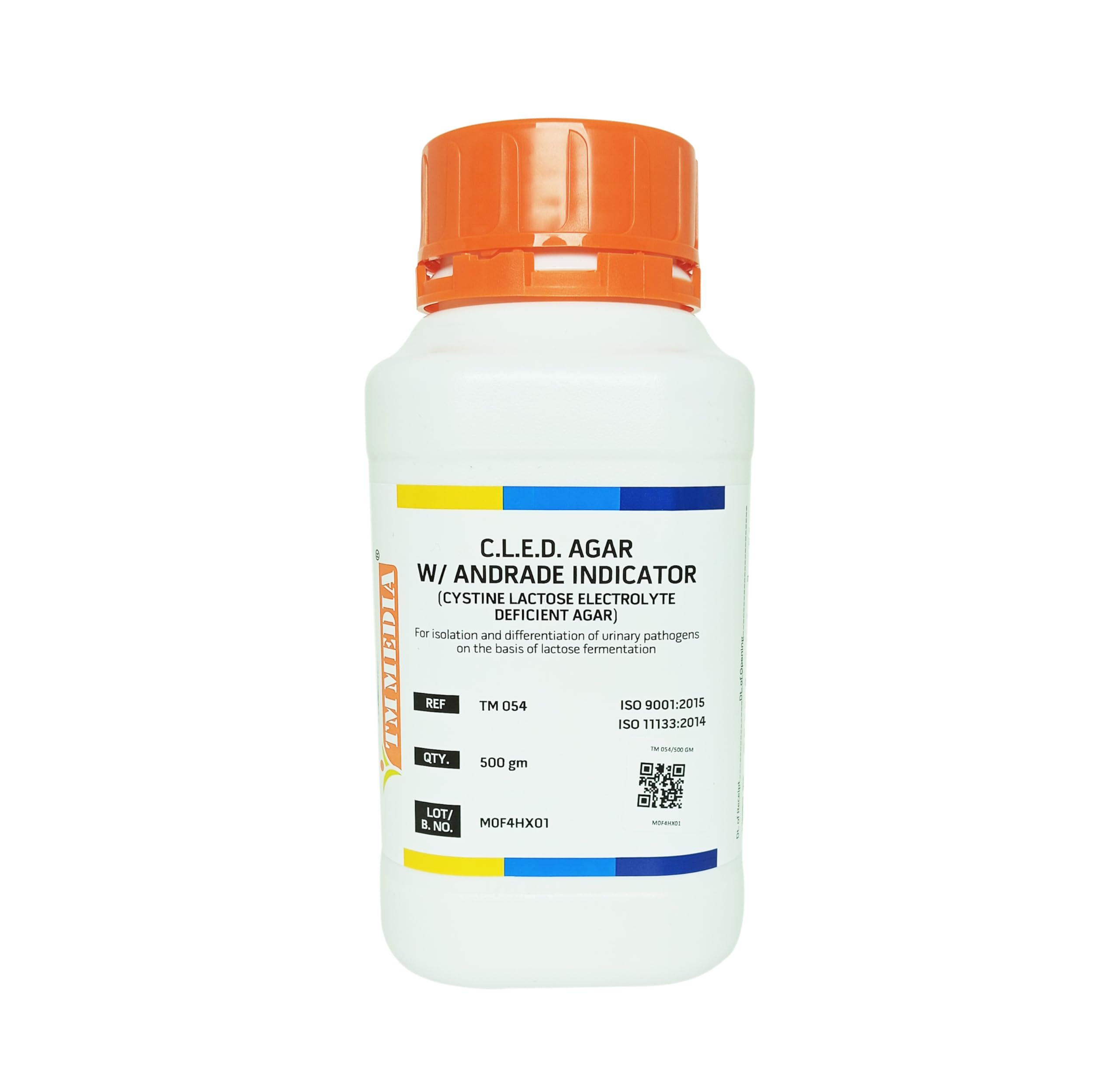 TM MEDIA - C.L.E.D. AGAR W/ANDRADE INDICATOR (CYSTINE LACTOSE ELECTROLYTE DEFICIENT AGAR) (100 gm) (B0756VLLHH) Amazon Price History, Amazon Price Tracker