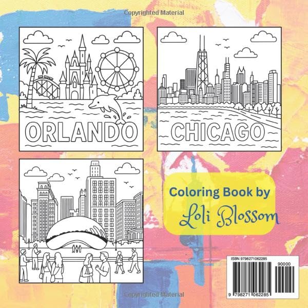 Across the USA: A Coloring Book Adventure - Image 2