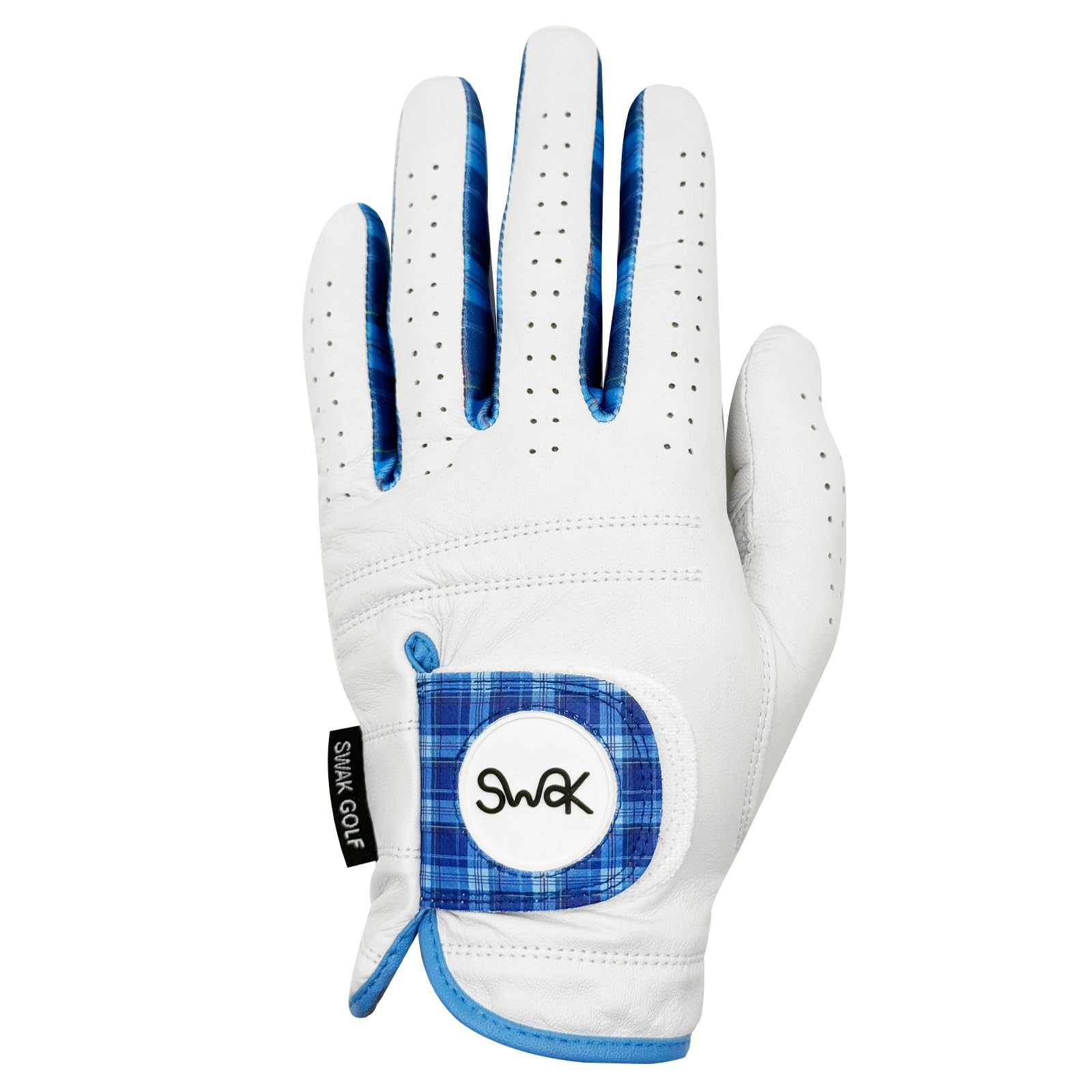 Golf Glove by SWAK - Soft Grip Cabretta Leather Golf Gloves for Right Handed & Left Handed Golfers - Suitable for All Weather