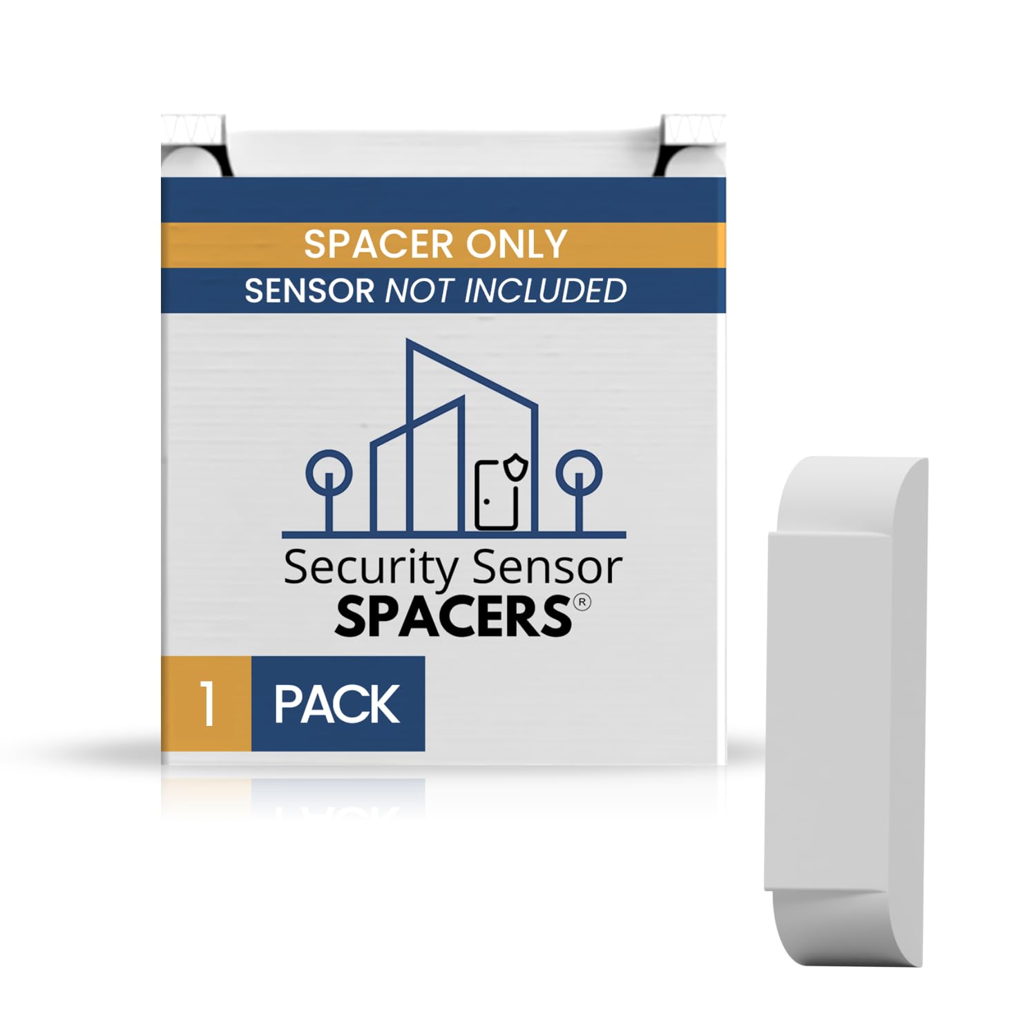 Spacer | Riser Compatible with Ring Alarm Contact Sensor (0.50 Inch)