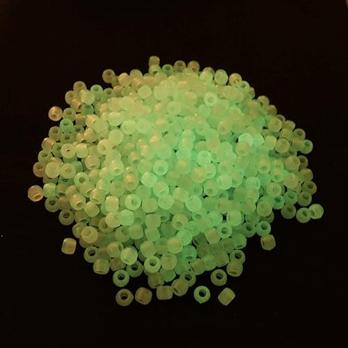 Miniatura 4 de EXCEART Pulseras de cuentas, 550 cuentas que brillan en la oscuridad, cuentas solares sensibles al sol, cuentas que cambian de color, para hacer