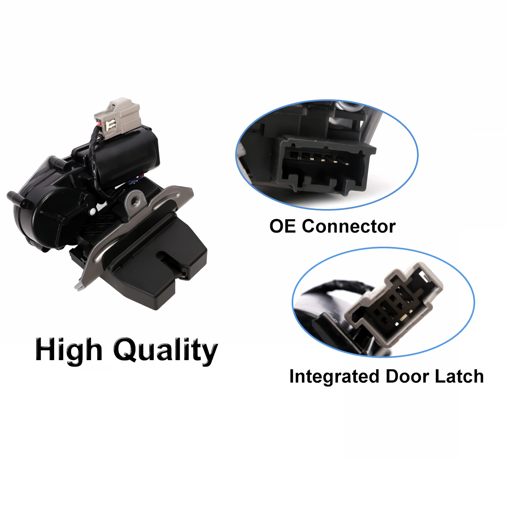 BHB Liftgate Lock Actuator Compatible With Ford Explorer Edge Escape Expedition Police Interceptor Lincoln MKX Navigator Nautilus 2015-2022 Rear Lift Gate Lock Motor Replace FA1Z7443150 DS7Z-7443150-B - View #8