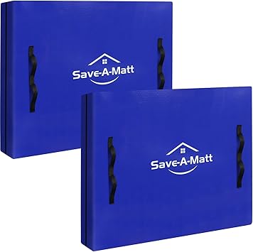 Mattress Bags for Moving 2 Pack - Extra Thick & Durable Queen Mattress Cover for Moving - Reusable Waterproof Tarp Mattress Protector (82’’x79’’x15’’ King Size)