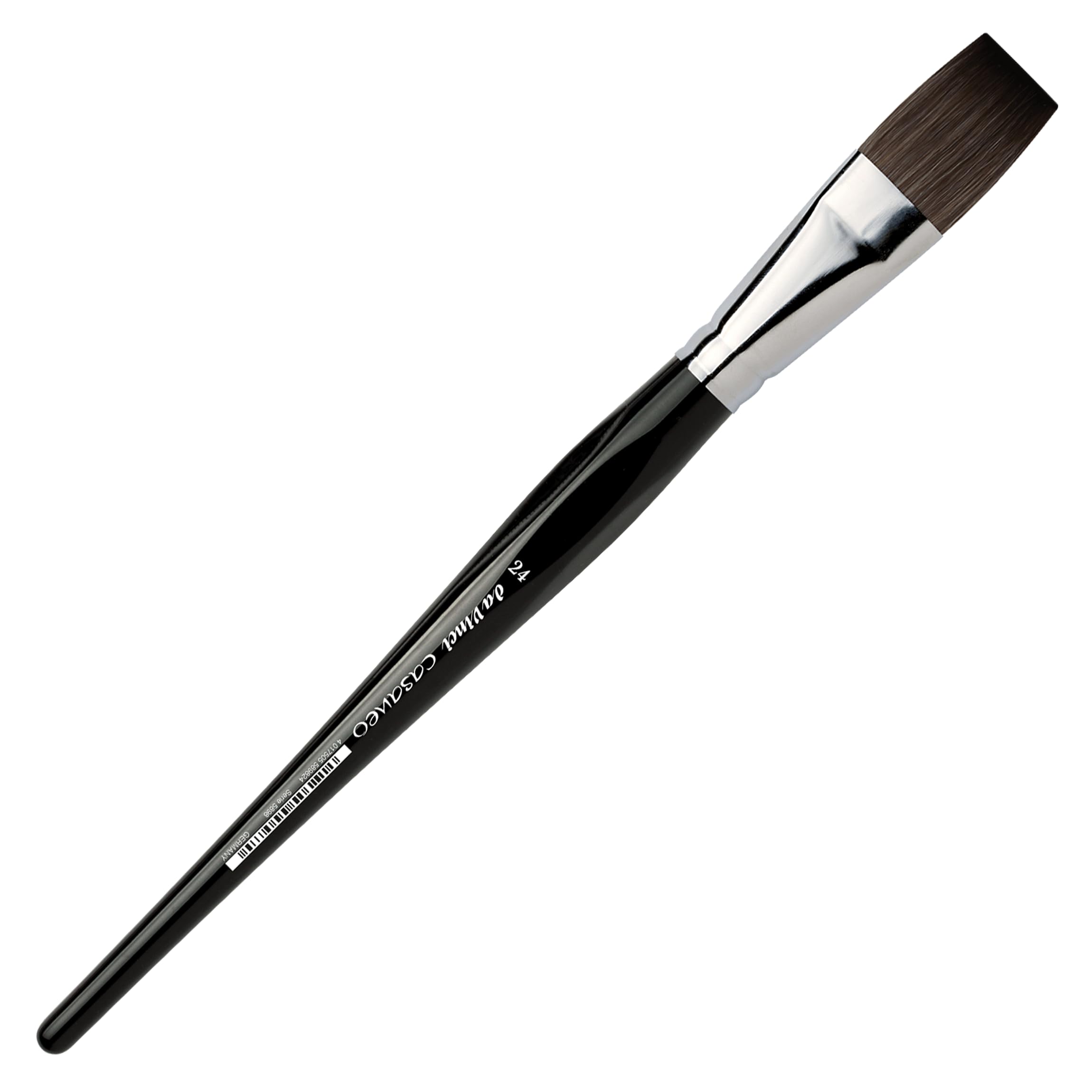 Da Vinci Casaneo Watercolor Brush Size 6 Flat | Synthetic Faux Kazan Squirrel | Made In Germany