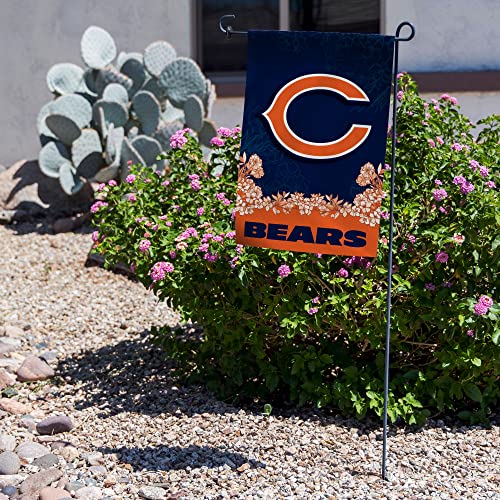 Image of Rico Industries NFL Standard /Primary 13 inch x 18 inch Double Sided Garden Flag - Great Gift for Men, Women, & Fans