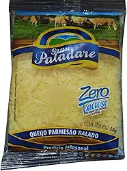 Gran Paladare Queijo Parmesão Ralado Zero Lactose, Produto Artesanal, 50g