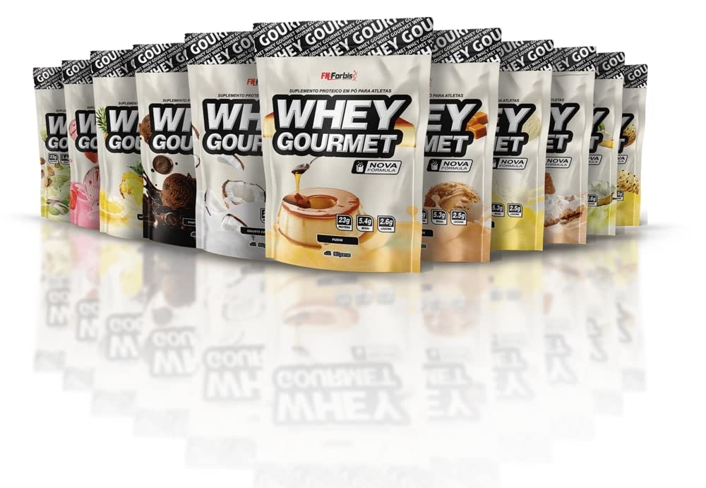 Whey Protein Gourmet 907g Refil - FN Forbis (Mousse de Maracujá