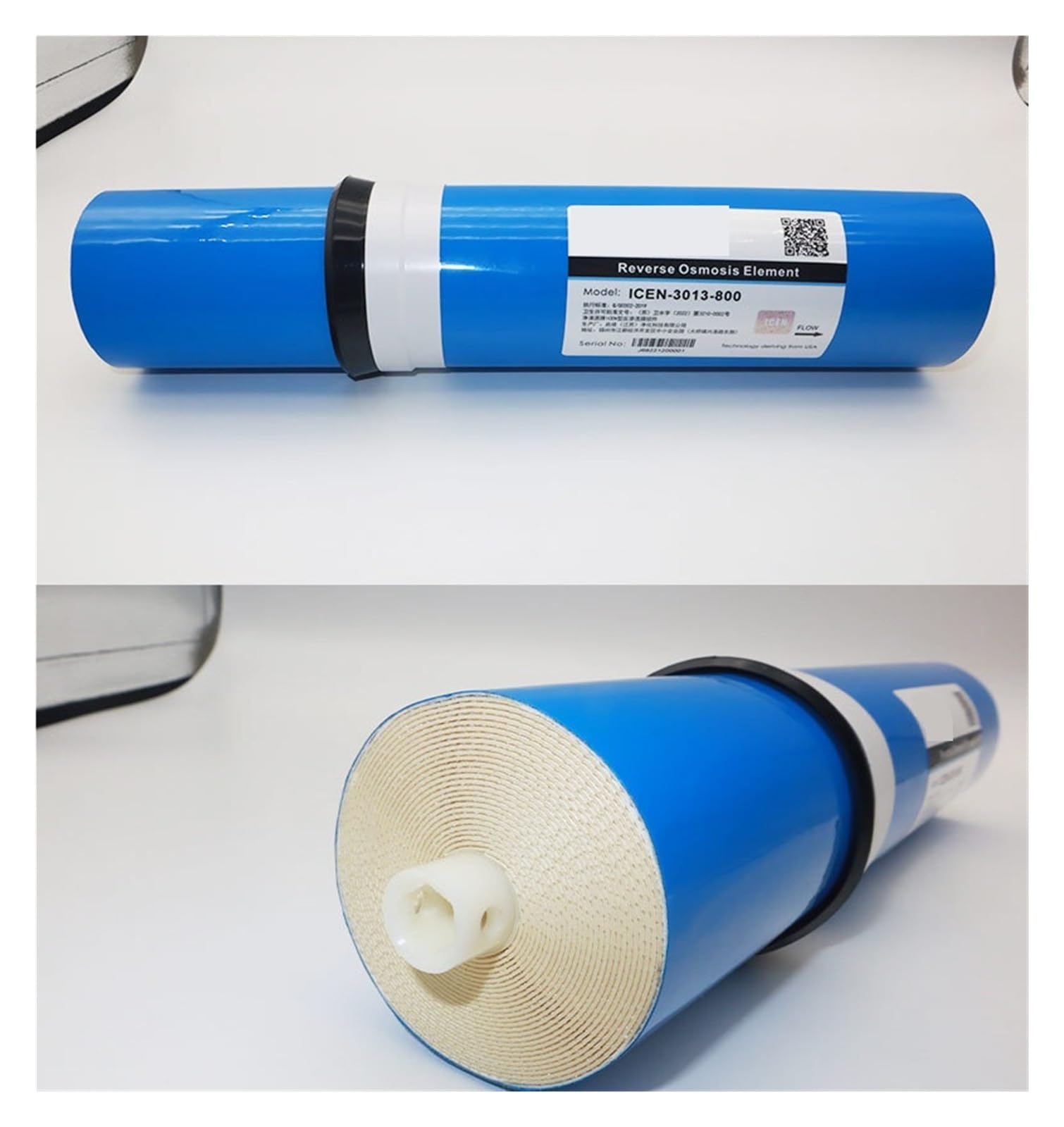 Elemento filtrante a membrana RO 3013-800G di ricambio for purificatore d'acqua domestico, membrana ad osmosi inversa per uso domestico