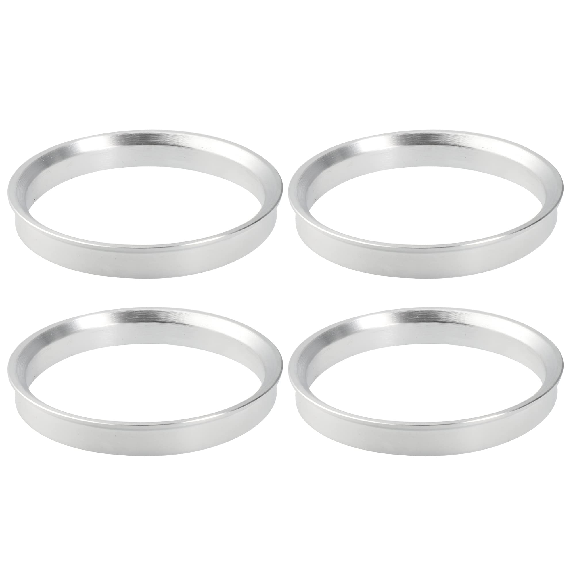 X AUTOHAUX 4 Bagues De Centrage 71,5mm à 66,6mm Pour Jantes Voiture - Alliage Aluminium Anti-vibrations