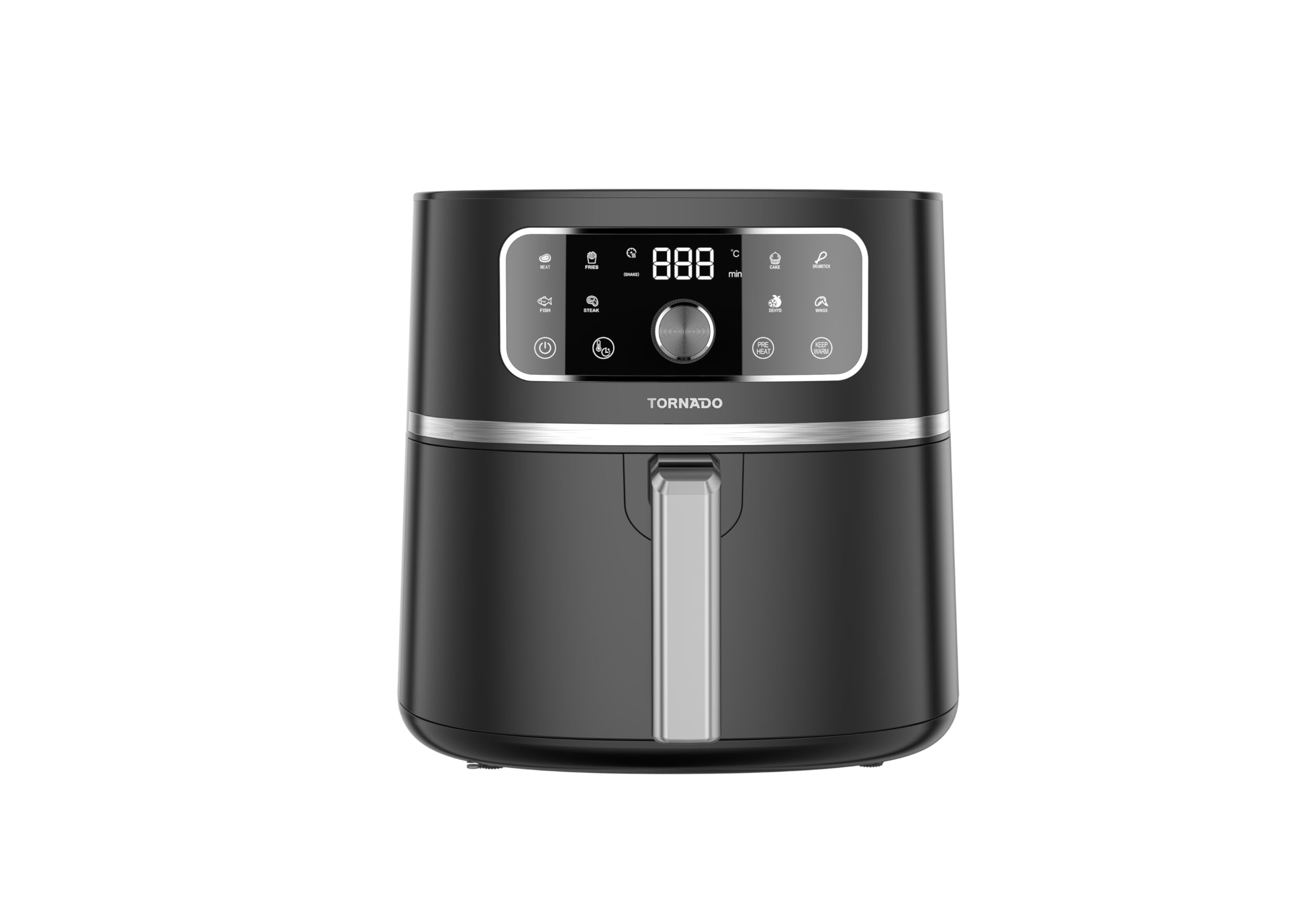 Tornado TAFT-0005-GS Air Fryer with touch control panel