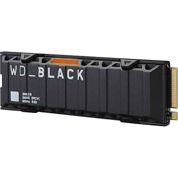 WD_BLACK SN850 ヒートシンク搭載 M.2 NVMe 500GB Amazon | Western Digital WD Black SN850 500GB NVMe PCIe 4.0