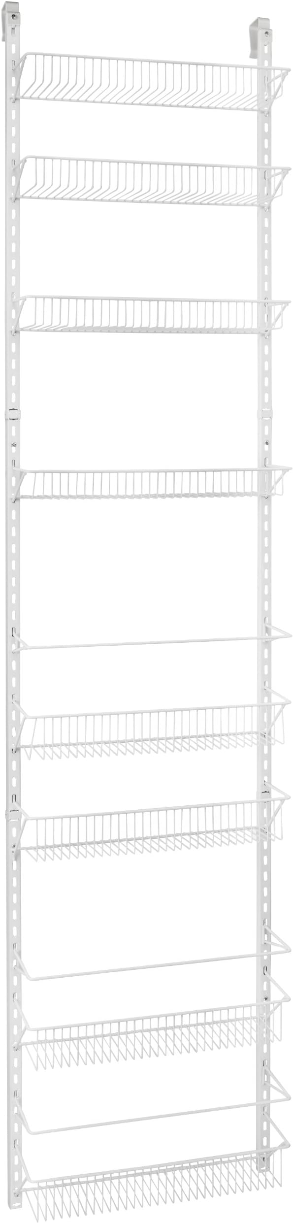 Adjustable 8-Tier Wall and Door Rack