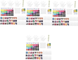 NOLITOY 4 Sets Tie Dye Powder Tie Dye Kit for Teen Girls Trendy Stuff Clothes Trendy Shirts Tie Dye Art Kit 24 Colors Dye Packets Groups Tie Dye Kits Rubber Tie DIY Kit Tie-dye Kit