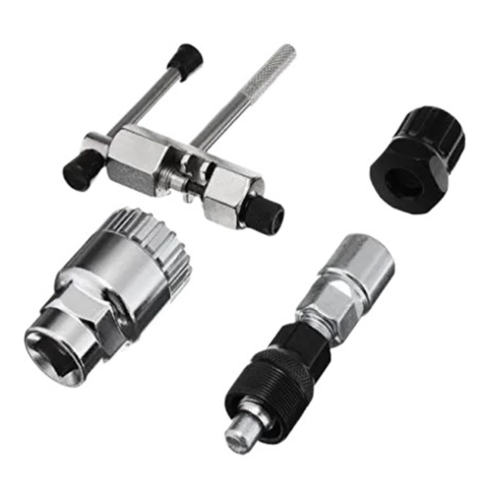 Fahrrad Reparatur Werkzeug Kits Schwungrad Entfernung Kette Breaker Cutter Kurbel Puller Schlüssel Kassette Halterung Extractor Sets(A set)