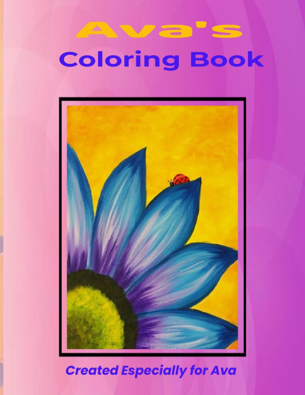 Ava's Coloring Book: For School