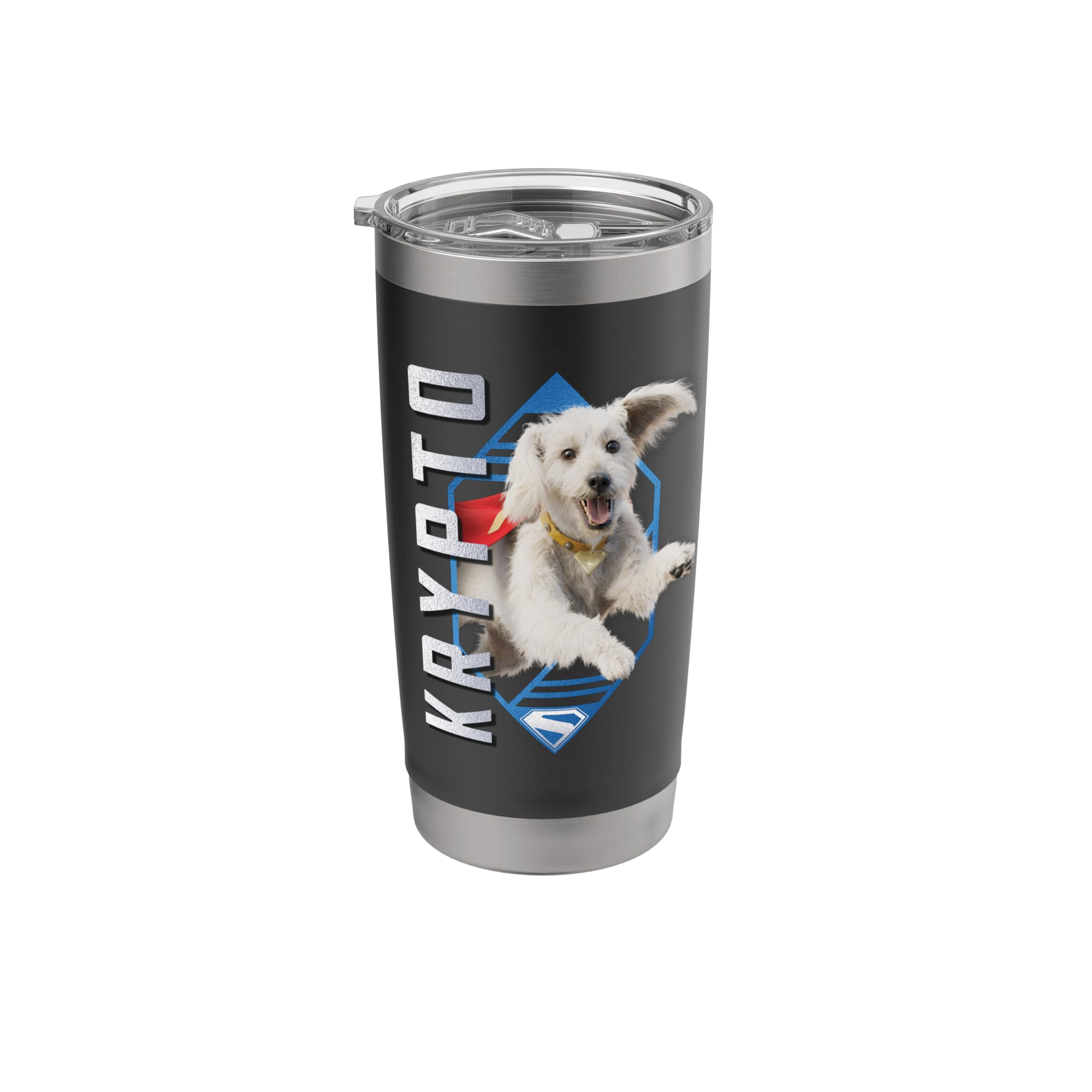 Superman (2025 Movie) Krypto Diamond Stainless Steel Insulated Tumbler