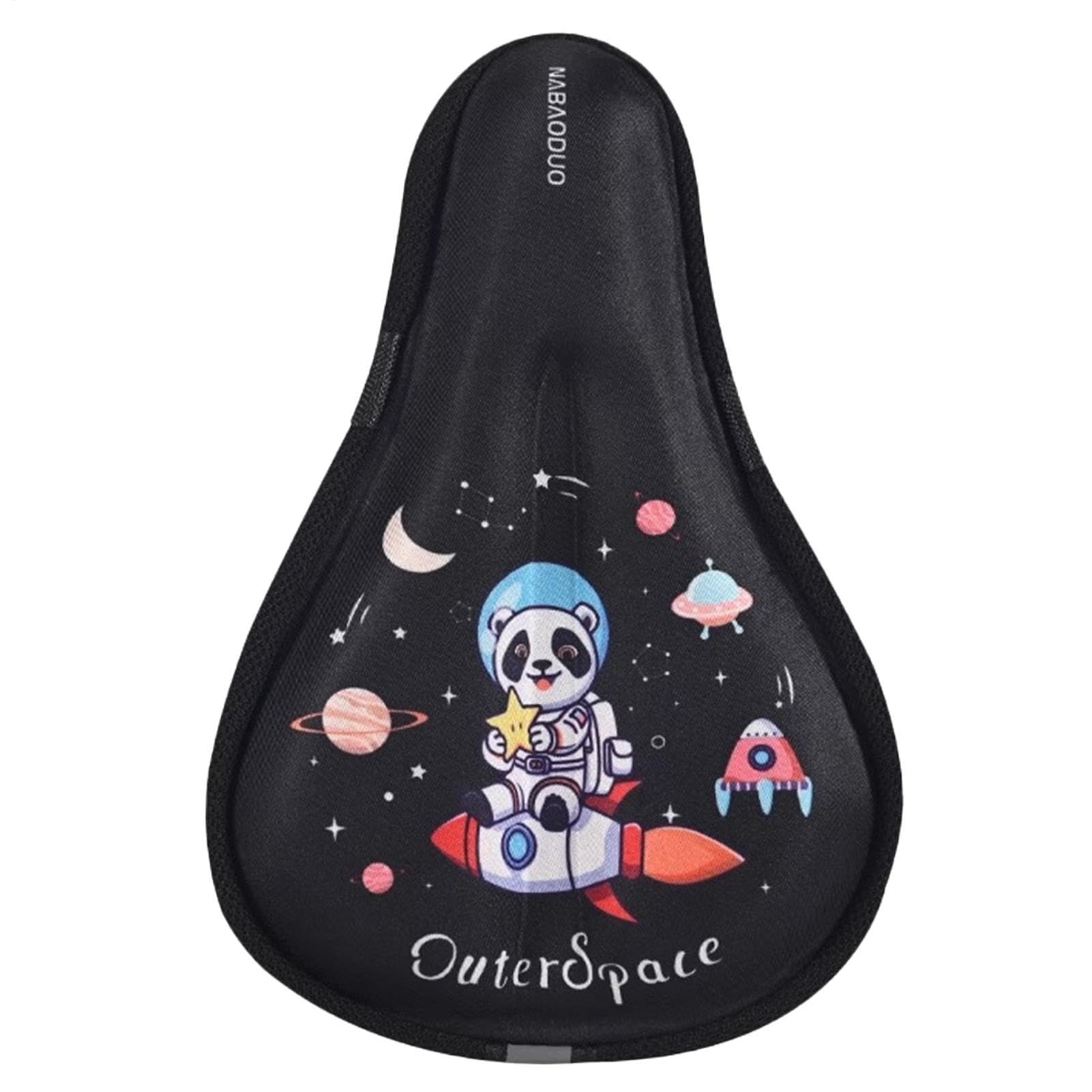 Coprisedile per bici Cartoon per bambini - Cuscino per sella per bicicletta imbottito morbido e traspirante, protezione comfort antiscivolo | Per ciclismo su strada di montagna Pendolarismo quotidiano