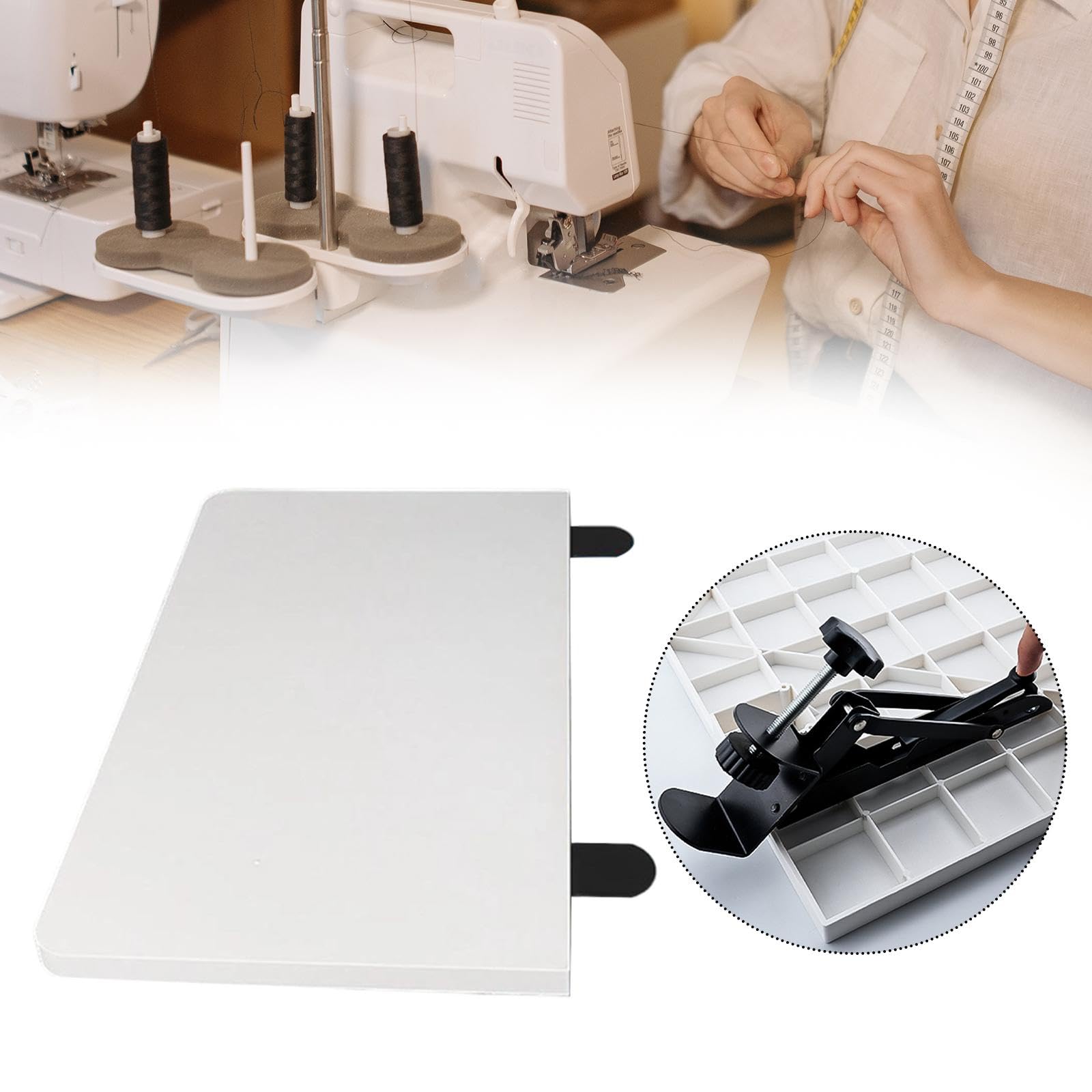 Mesa Extensible para Máquinas de Coser, Mesa de Costura Extensible, Proyecto de Manualidades DIY