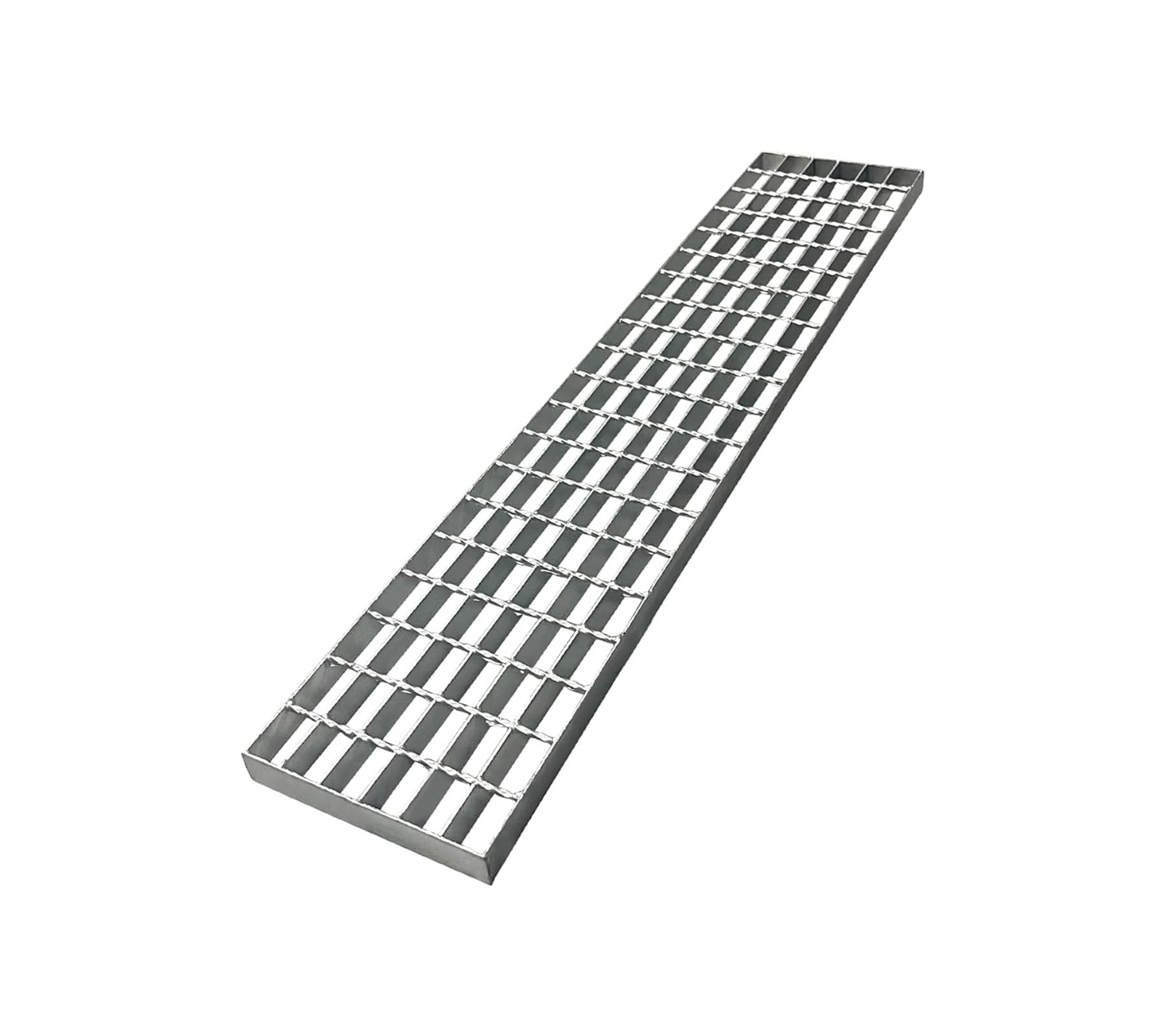 Caillebotis extérieur acier galvanisé robuste B125 rectangulaire 1000x200x30mm - 8