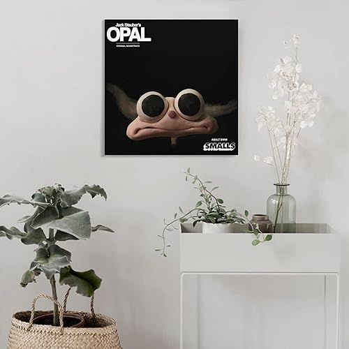 Miniatura 4 de MALOOS Jack Stauber - Póster de lienzo opal para pared, pintura artística decorativa, sala de estar, dormitorio, decoración de regalo, estilo 12 x