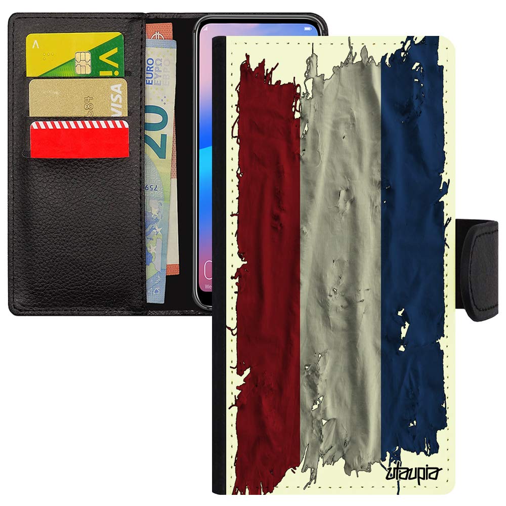 Coque iPhone 12 Pro simili cuir rabat Pays-Bas flip case foot