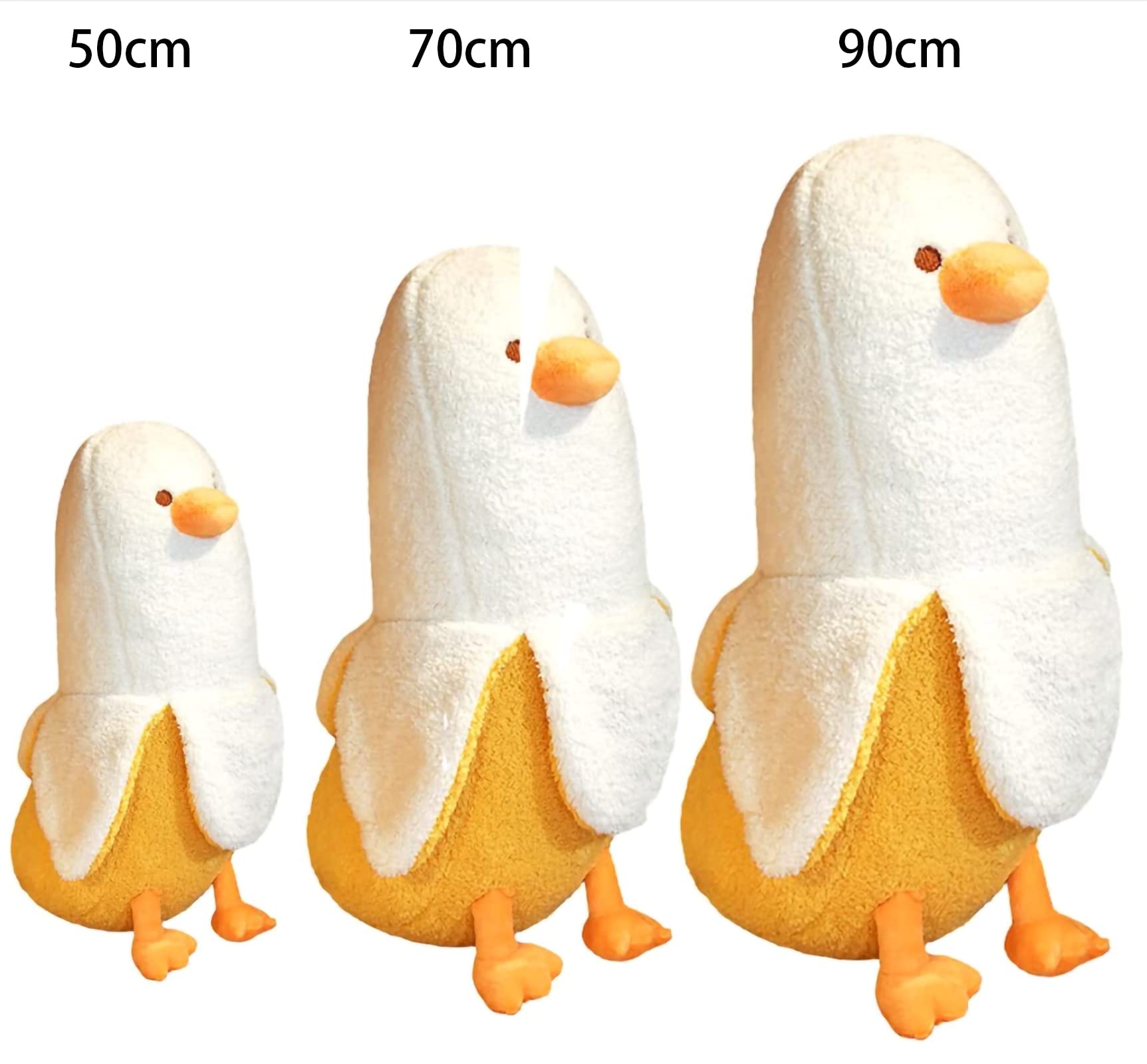 Amazon.co.jp: バナナダック ぬいぐるみ かわいいアヒル ぬいぐるみ