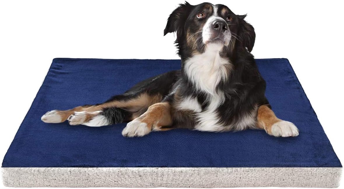 INVENHO Memory Foam Dog Bed for Medium Large Extra Large Dogs，40" x 27”Large Size Orthopedic Dog Bed, Therapeutic Joint & Muscle Relief…