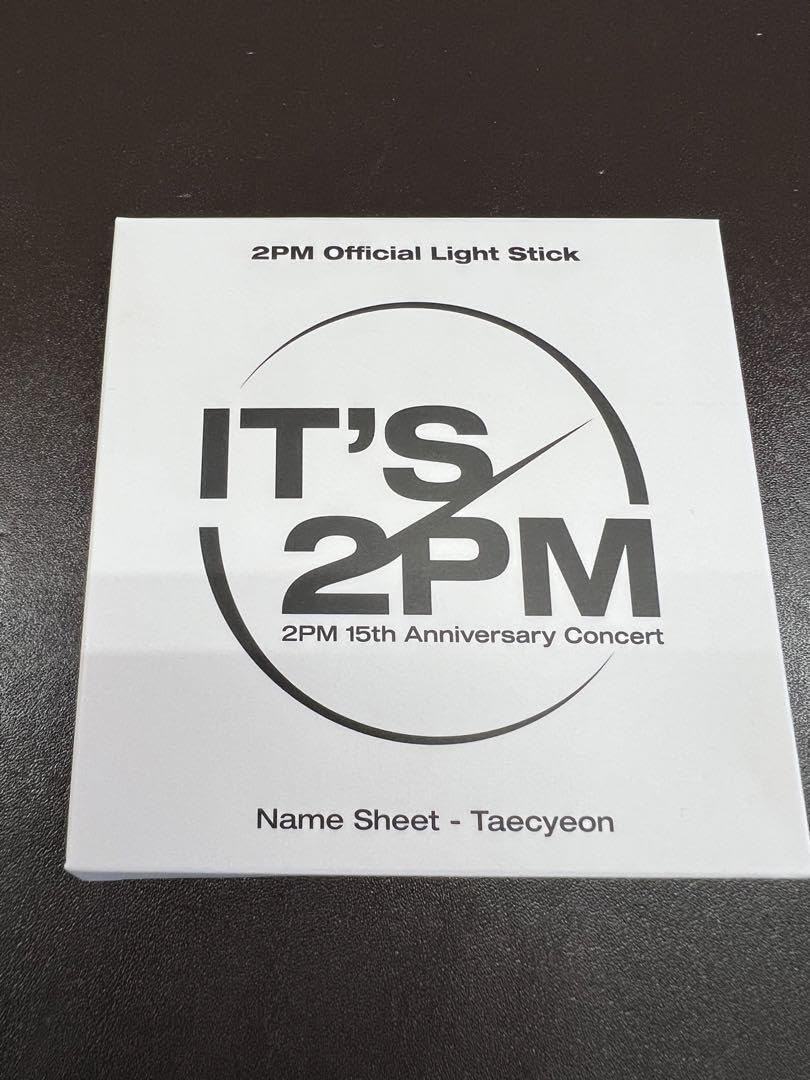 Amazon.co.jp: 2PM 15周年 ソウルコン テギョン ペンライトカバー