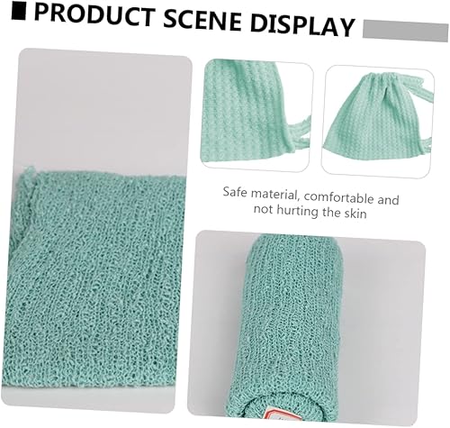 Miniatura 6 de Totority Juego de manta y sombrero de bebé de 2 piezas para fotografía de bebé, manta para foto infantil