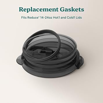 Reduce Tumbler Lid Gasket - Medium Size, 4 Pack - Replace Lost or Damaged Tumbler and Mug Lid Gaskets - Dishwasher Safe, BPA Free