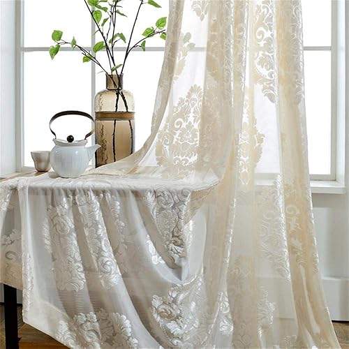 European Lace Curtains Amazon Com