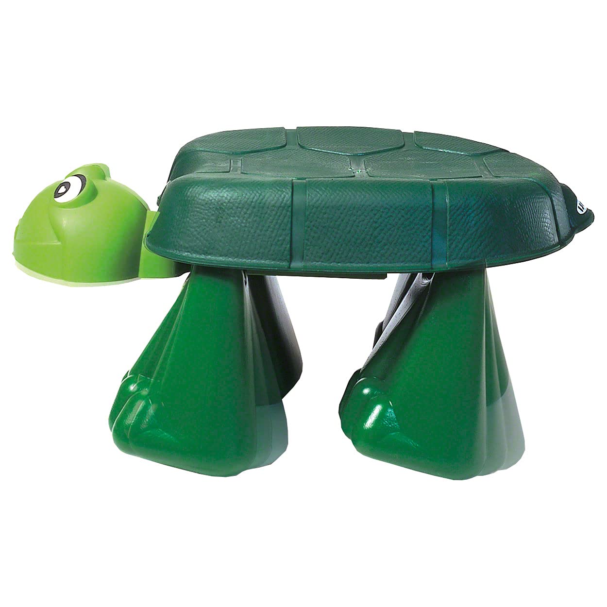 Sport-Tec Turnturtle Laufschildkröte grün – Balancierhilfe & Therapiegerät für Kinder/Kindergarten, Gleichgewichtstrainer/Spielgerät aus Kunststoff, Nutzbar im Sitzen, Knien oder Stehen