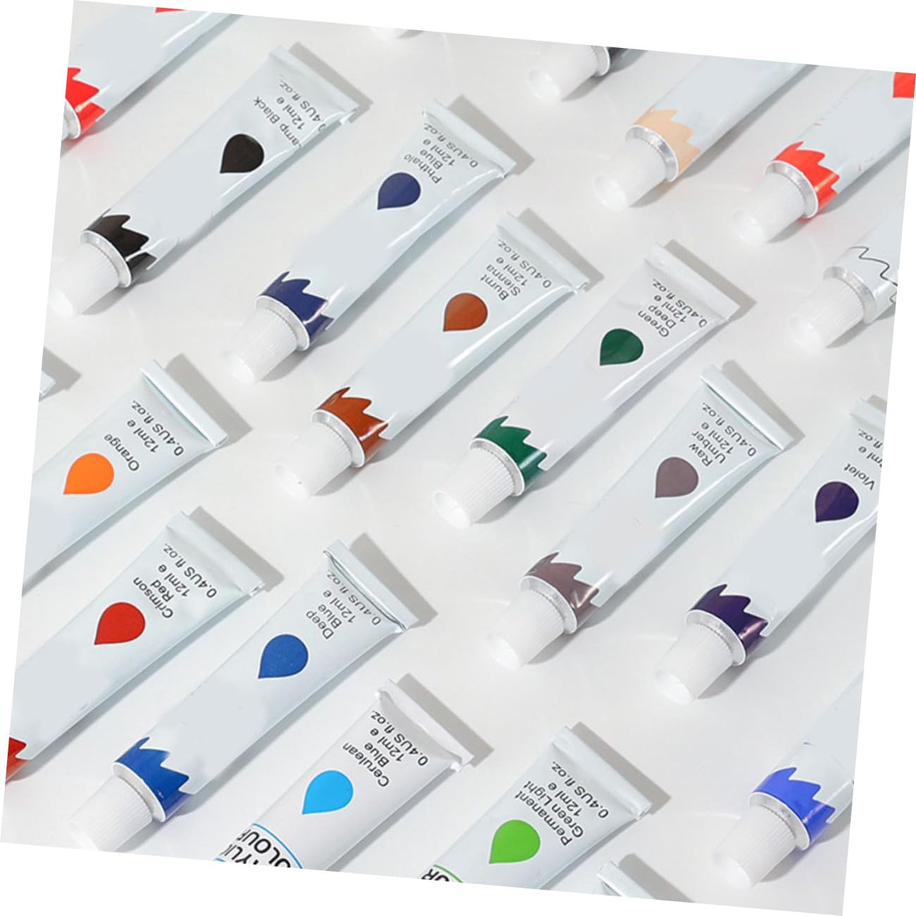 BESTonZON 1 Set Colori Acrilici Forniture D'arte Per Pittori Vernice Per Tela Vernice Colorata Dell'artista Pigmento Da Disegno Su Carta Pigmento Artigianale Su Tela Artisti Propilene