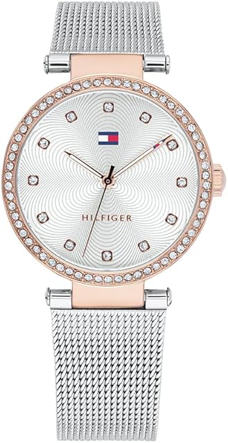 Tommy Hilfiger Damski 1782506 Zegarek na Rękę, Srebrny, 32 mm