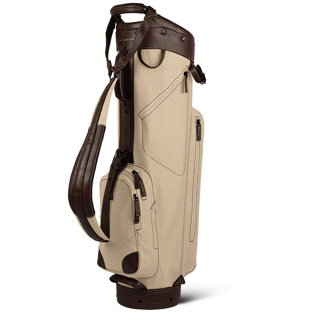Amazon | Sun Mountain Golf 2019 キャンバス/レザーカートバッグ