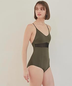 水着ワンピース☆最終値下げ！ Amazon | [シードレス] シアー ラインデザイン ワンピース 水着