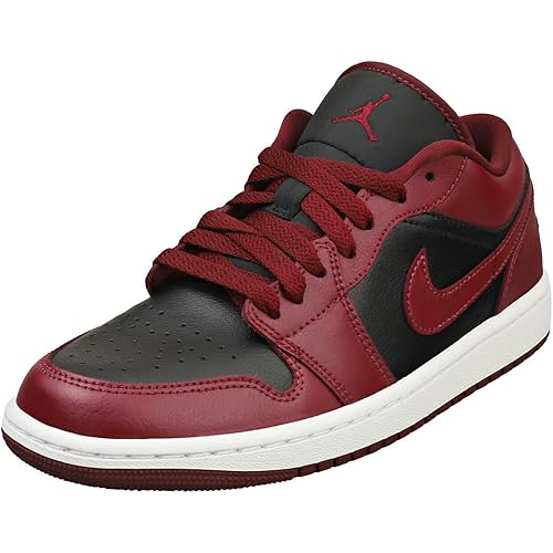Jordan Womens Air Jordan 1 Low Cherrywood Black SZ 6.5