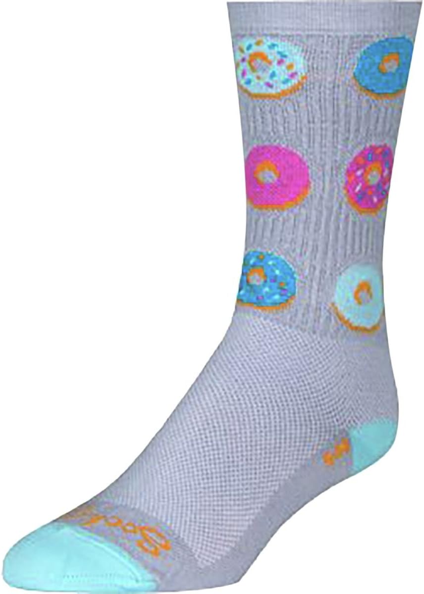 SockGuy, Adults' Crew Cuff Socks - Large/X-Large, Glazed | athletic-socks