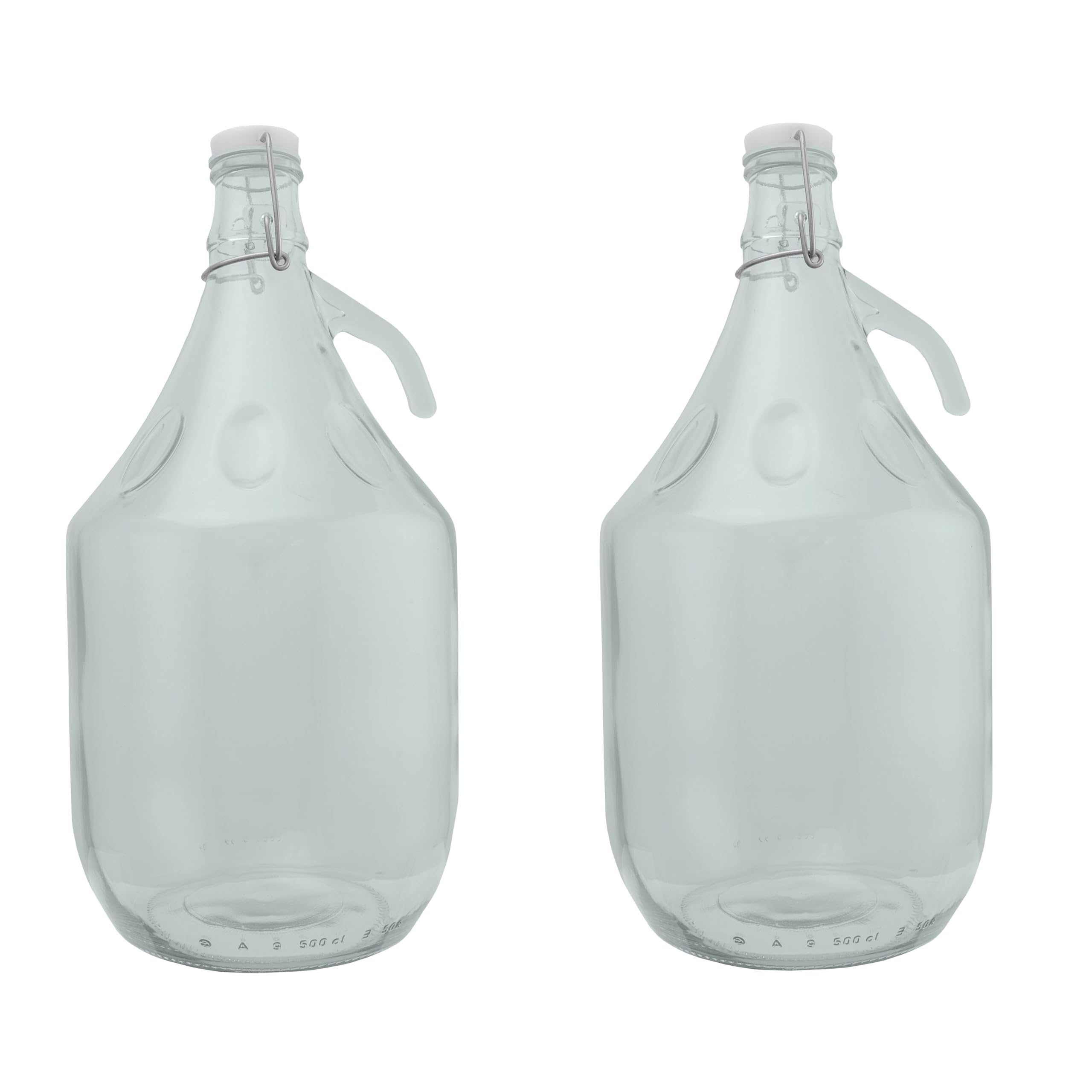 Cost Wise Tough 5L Demijohn/Carboy with Swing Top Seal (Pack of 2)