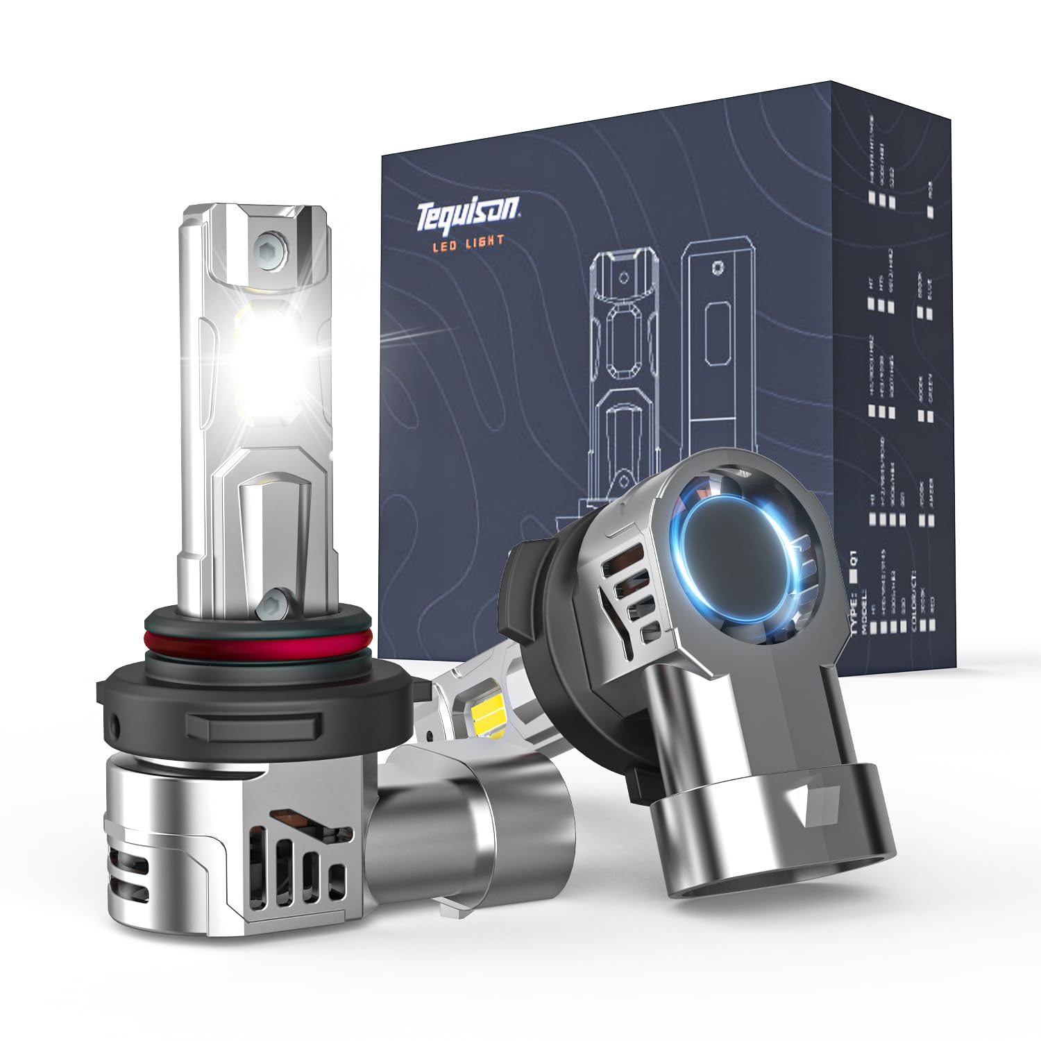 Amazon.com: Tequison 9005/HB3 Bulbs, 50000LM Ultra Brighter 6500K