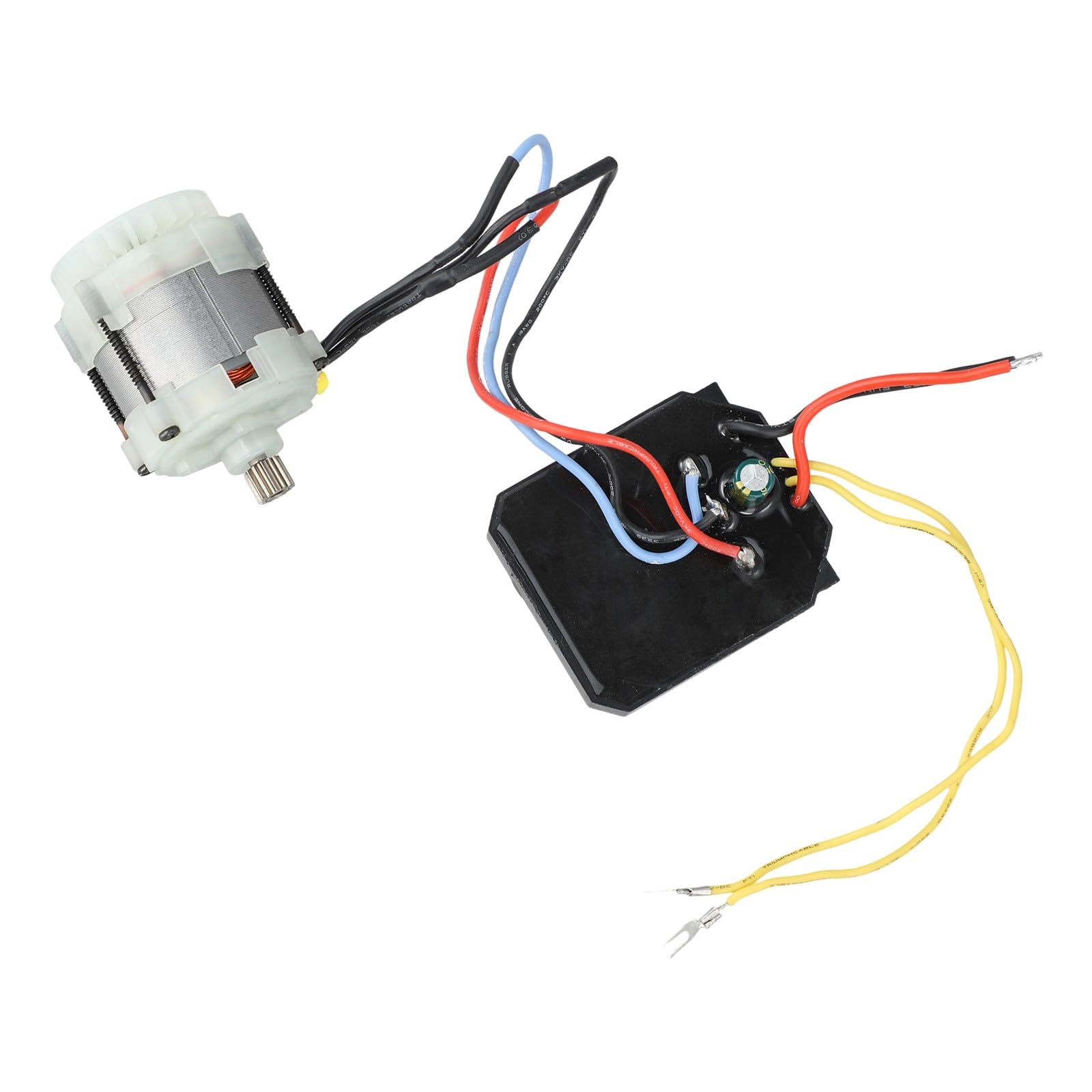 21V 14 Zähne bürstenloser Motor Ersatz für Akku-Kettensägen-Elektrowerkzeuge, kompatibel mit 4/6/8 Zoll Elektrokettensägen, Schwarz